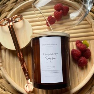 Raspberry Sangria Candle - Handmade Scented Candle